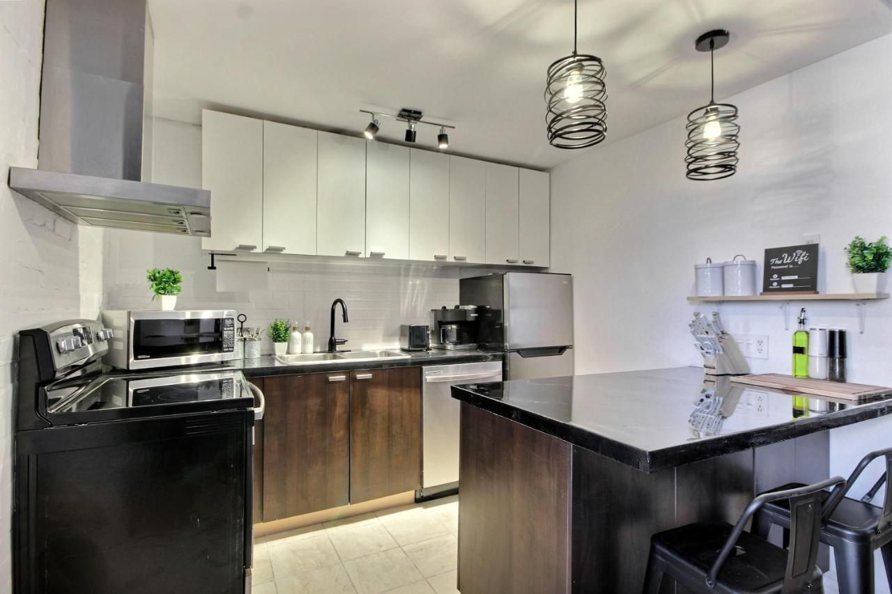 Apartmán Lit King - 1Ch Bien Situe Pour Decouvrir Quebec Exteriér fotografie
